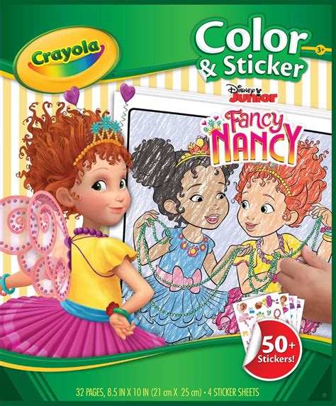 23) printable horse chart this is a nice looking vintage horse print from an antique dictionary! Crayola Fancy Nancy Coloring Pages & Sticker Sheets only ...