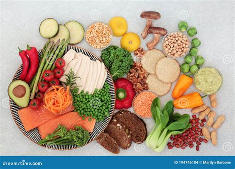 Low Gi Health Food For Diabetics Stock Photo Image Of Brown Lentil