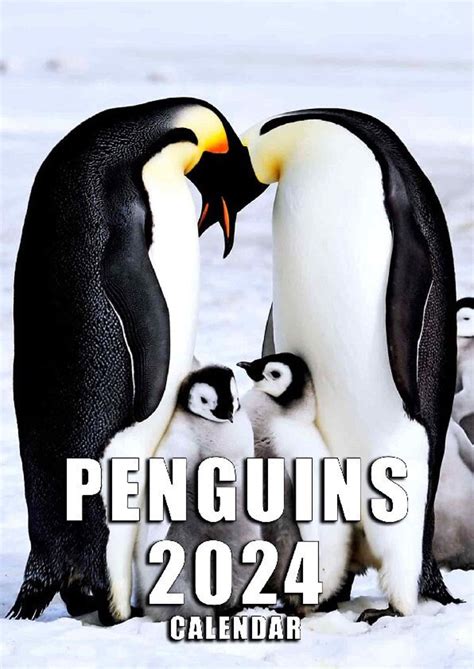 Penguins Calendar 2024 Etsy