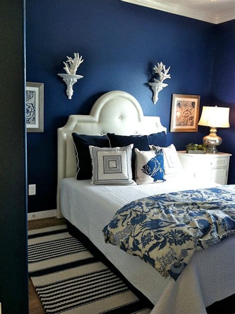 Navy blue articles and media. 18 Vibrant Navy Blue Bedroom Design Ideas - Rilane