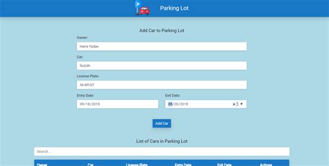 We present the proposed online car parking reservation system, which implements a reservation policy and the mysql development project has made its source code available under the terms of the gnu general public license, as well as. Simple Parking Lot In Javascript With Source Code | Source ...