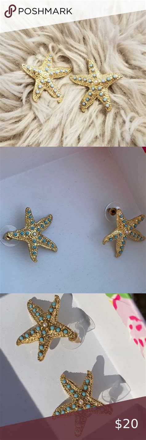 Lilly Pulitzer Starfish Earrings Starfish Earrings Lilly Pulitzer