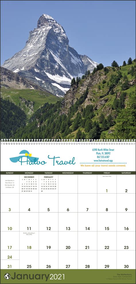 Cn 2101 World Scenic Calendars Now Calendars Now