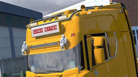 ETS2 ADDON Scania NextGen S R Visors Pack V2 YouTube