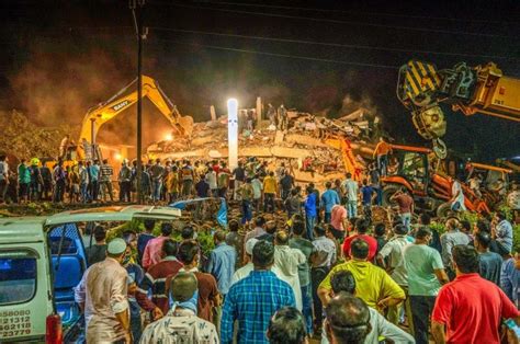 Siliconeer At Least 70 Feared Trapped In India Building Collapse