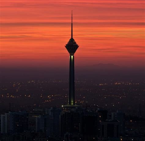 Milad Tower Tehran Iran Iran Pictures Iran Travel Cityscape