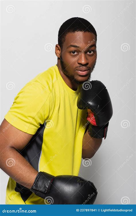 strong african american sportsman working out stock image image of athletic adult 237897841