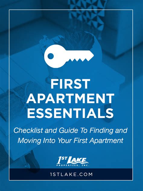 Outfitting your new apartment is a time for creativity: 1st Lake | First Apartment Essentials: Checklist and Guide