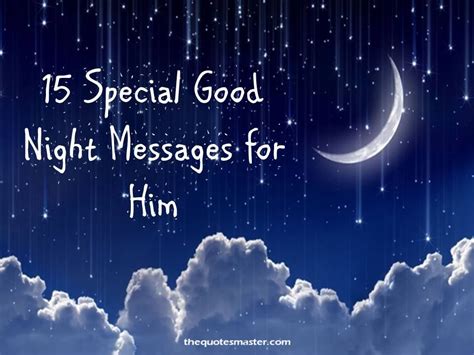 15 Special Good Night Messages For Him