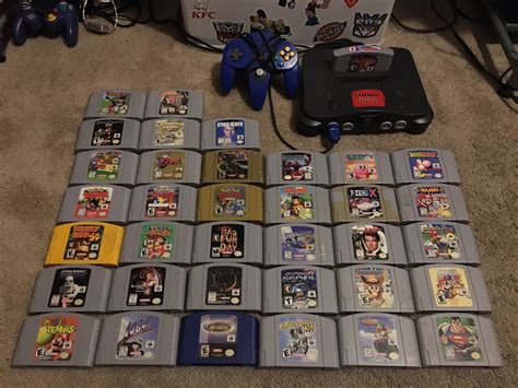 After About 3 Months Of Collecting N64 Games I Am Satisfied With What