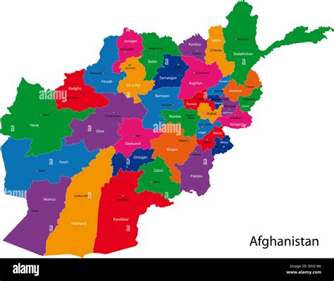 Afghanistan Map Hi Res Stock Photography And Images Alamy