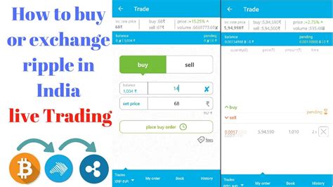 Select xrp/inr from the list of markets and select the buy tab. How to buy ripple in india||how to buy ripple coin||How to ...