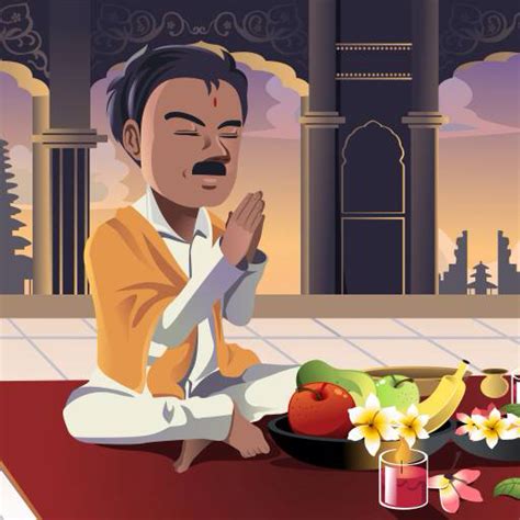 Tapi weda juga mengatakan : Gambar Orang Berdoa Agama Hindu