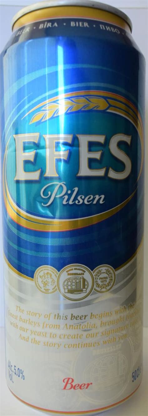 Complete with full beers, ratings, reviews, suggestions and more! EFES-Beer-500mL-Turkey