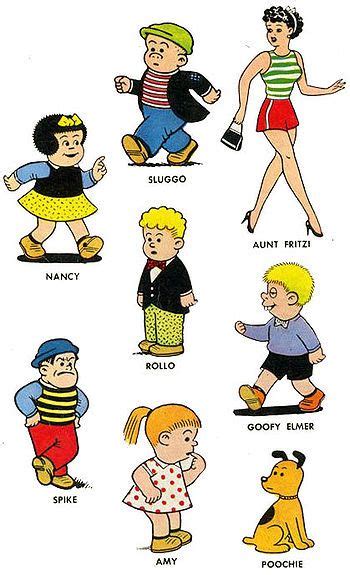 Nancy And Sluggo Comics Bing Images Nancy Comic Vintage Comic Books Comics