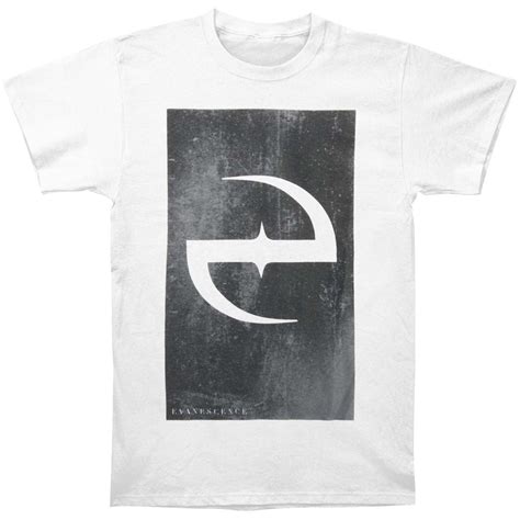 Evanescence Faded E Slim Fit T Shirt 403187 Rockabilia Merch Store