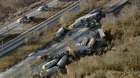 Norfolk Southern Train Derails In Gary Cleanup Stretches Into 2nd Day