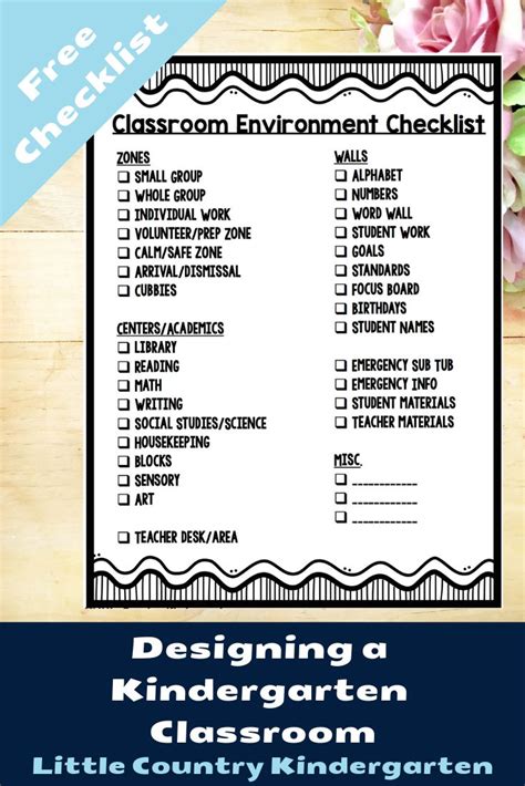 Prepare for your best kindergarten classroom setup by using this FREE