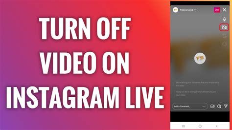 How To Turn Off Video On Instagram Live Youtube