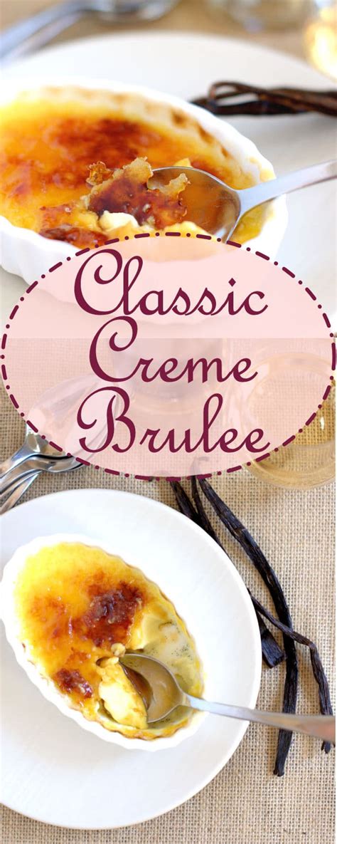 Creme brulee is one of those desserts that most people only have in restaurants because they don't know that it's actually a very simple dessert to make at home. Classic Creme Brulee - Baking Sense