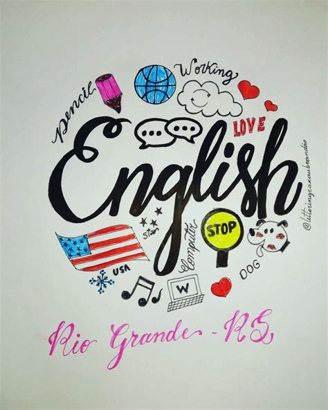 Capa De Trabalhos De Ingles