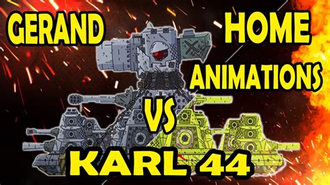 Power Levels Karl 44 Gerand Vs Home Animations Mega Tanks Vs Mega