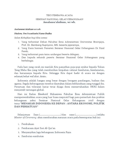 93+ Teks Mc Webinar Online Formal