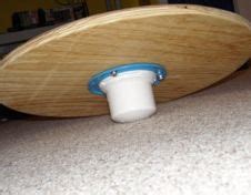 It also has a nonslip grip material so your feet don't slide. TODAY! Fitness - How to Make a Wobble Board