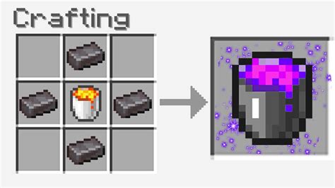 Netherite Crafting That Breaks Minecraft Youtube