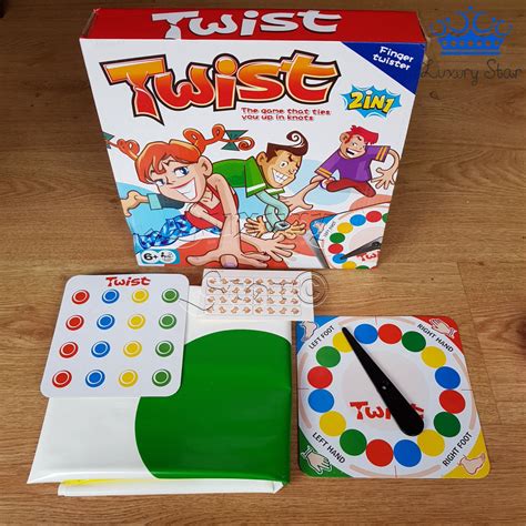 Twister Juego 2 En 1 Familia Twist Tapete Colores Dedos Pies Rubik