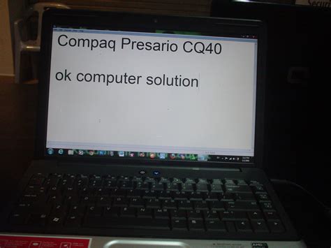 Compaq webcam with integrated microphone. OK COMPUTER SOLUTION: Tukar Motherboard Laptop CQ40 AMD ...