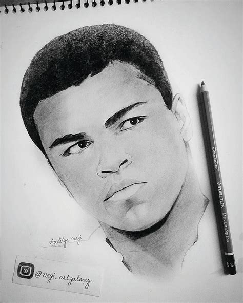 Muhammad Ali Drawing By Aditya Negi