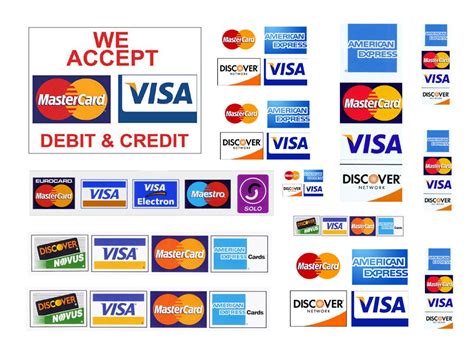 If you've heard a rumor that a store doesn't accept discover, it may be a good idea to ask and find out for yourself, after all discover is accepted at 200 countries. 1:25 G scale model credit cards accepted signs Visa Mastercard Discover | Scale models, Scale ...