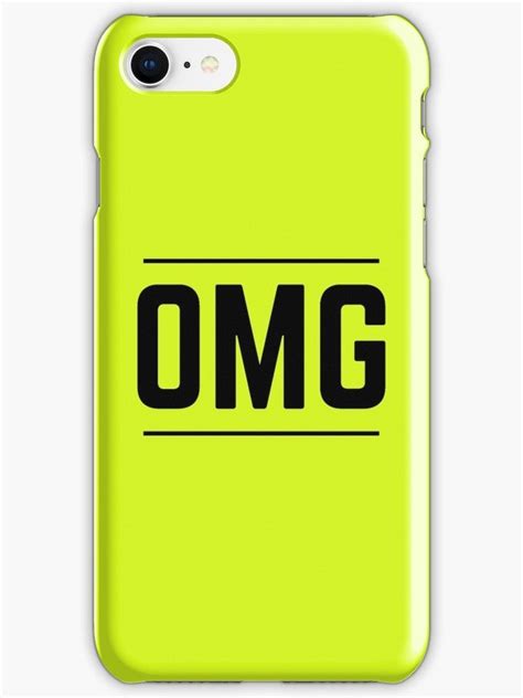 Omg Iphone Case By Elin Winblad Iphone Case Covers Iphone Cases