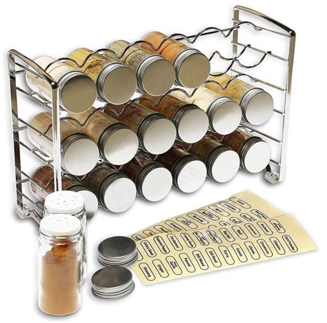 24 Space Saving Products For Anyone With A Tiny Kitchen Spice Rack