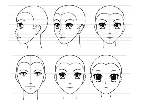 How To Draw Anime Heads And Faces Web Design Tips