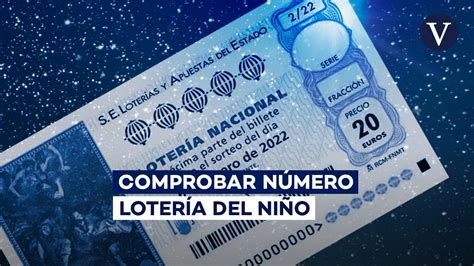 Lotería Del Niño 2022 Comprobar Números Premiados