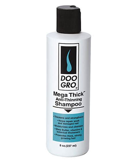 According to a research 3, drinking more water may be the easiest way to help your hair grow thicker. Mega Thick Hair Anti Thinning Shampoo Doo Gro | Hair Care ...
