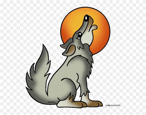 Check spelling or type a new query. Wolf Howling At The Moon Clipart - Coyote Country 99.1 Fm ...