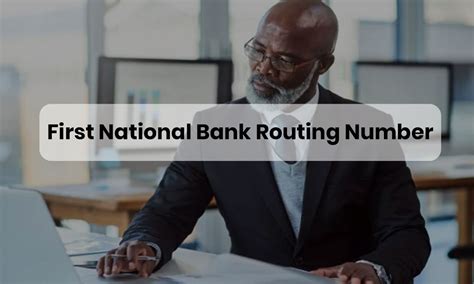 First National Bank Routing Number Wise Business Plans