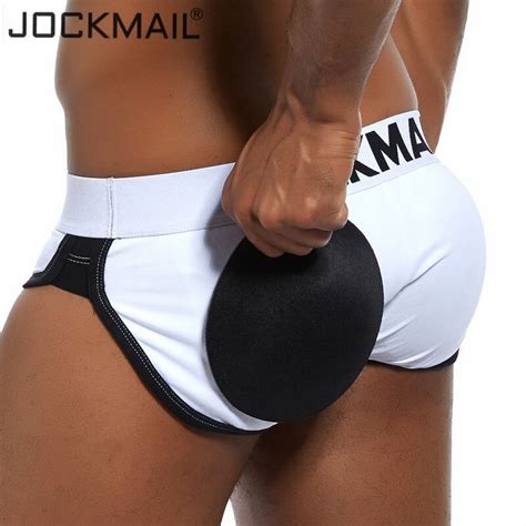 Jockmail Brand Magic Buttocks Enhancing Men Underwear Briefs Back Hip