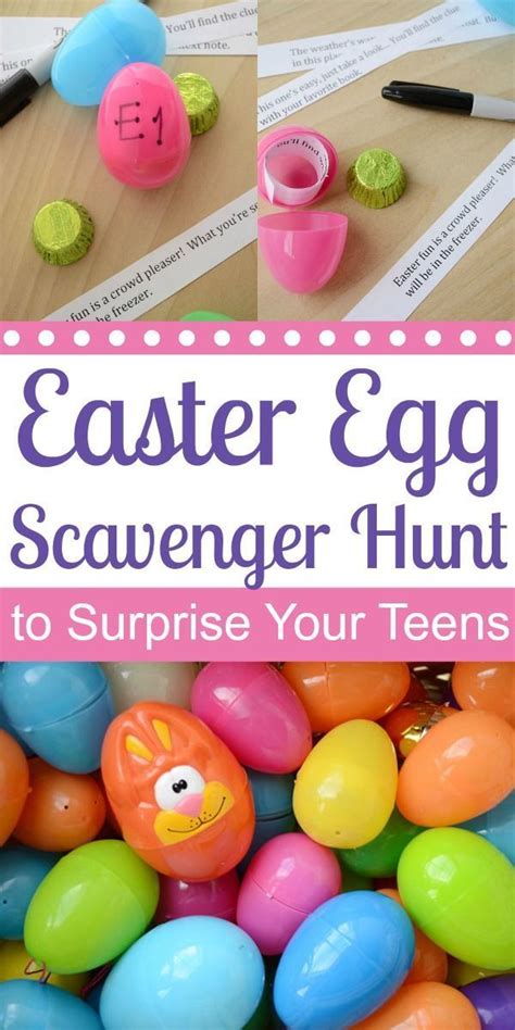 10 Fun Easter Egg Hunt Ideas Diy Thought Easter Scavenger Hunt