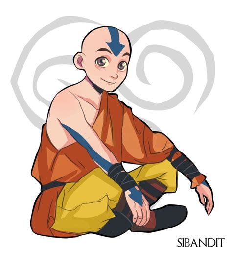 On Deviantart Avatar Aang Avatar
