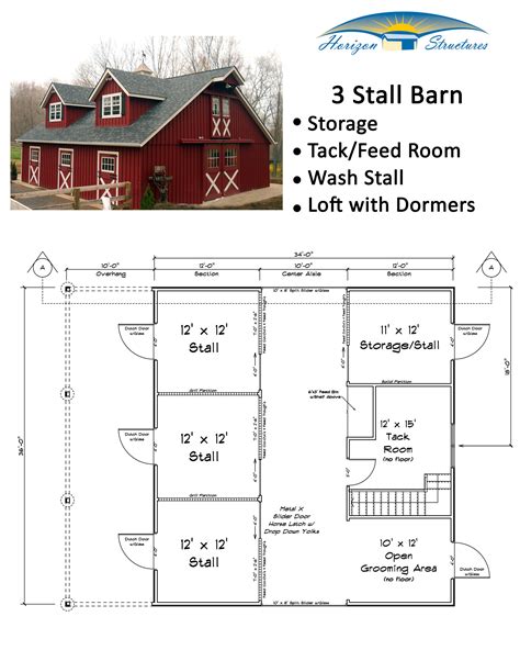 All stock horse barn with living quarters plans have at least 4 stalls and include wash, tack and feed areas. 34x36 Modular Horse Barn starting at about $50k. Fully ...