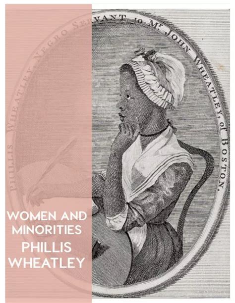 Ppt Women And Minorities Phillis Wheatley Powerpoint Presentation