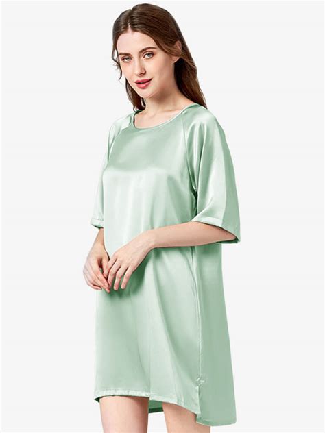 19 Momme Graceful Silk Nightgown Fs071 9200 Freedomsilk