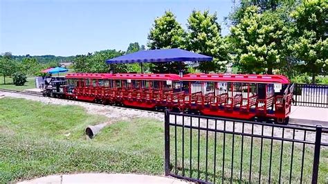 Riding The Miniature Train At The National Museum Of Transportation