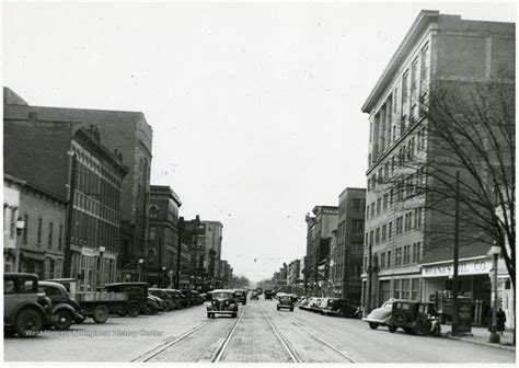 Street Scene In Huntington W Va West Virginia History Onview Wvu