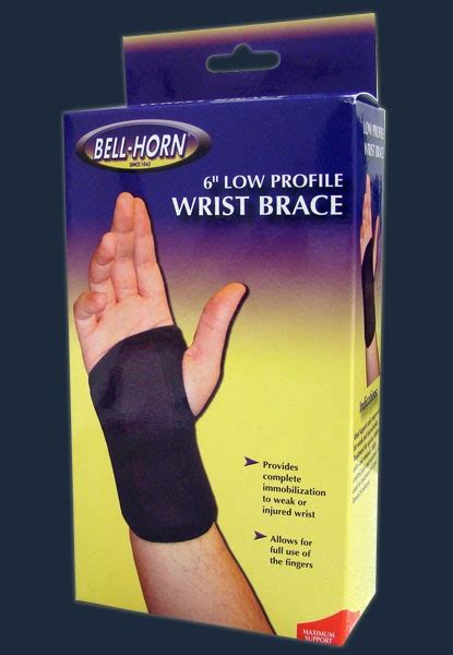 6 Low Profile Wrist Brace Carnegie Sargents Pharmacy And Health Center