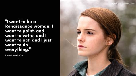 Emma Watson Quotes On Feminism Success And Education Morning Lazziness